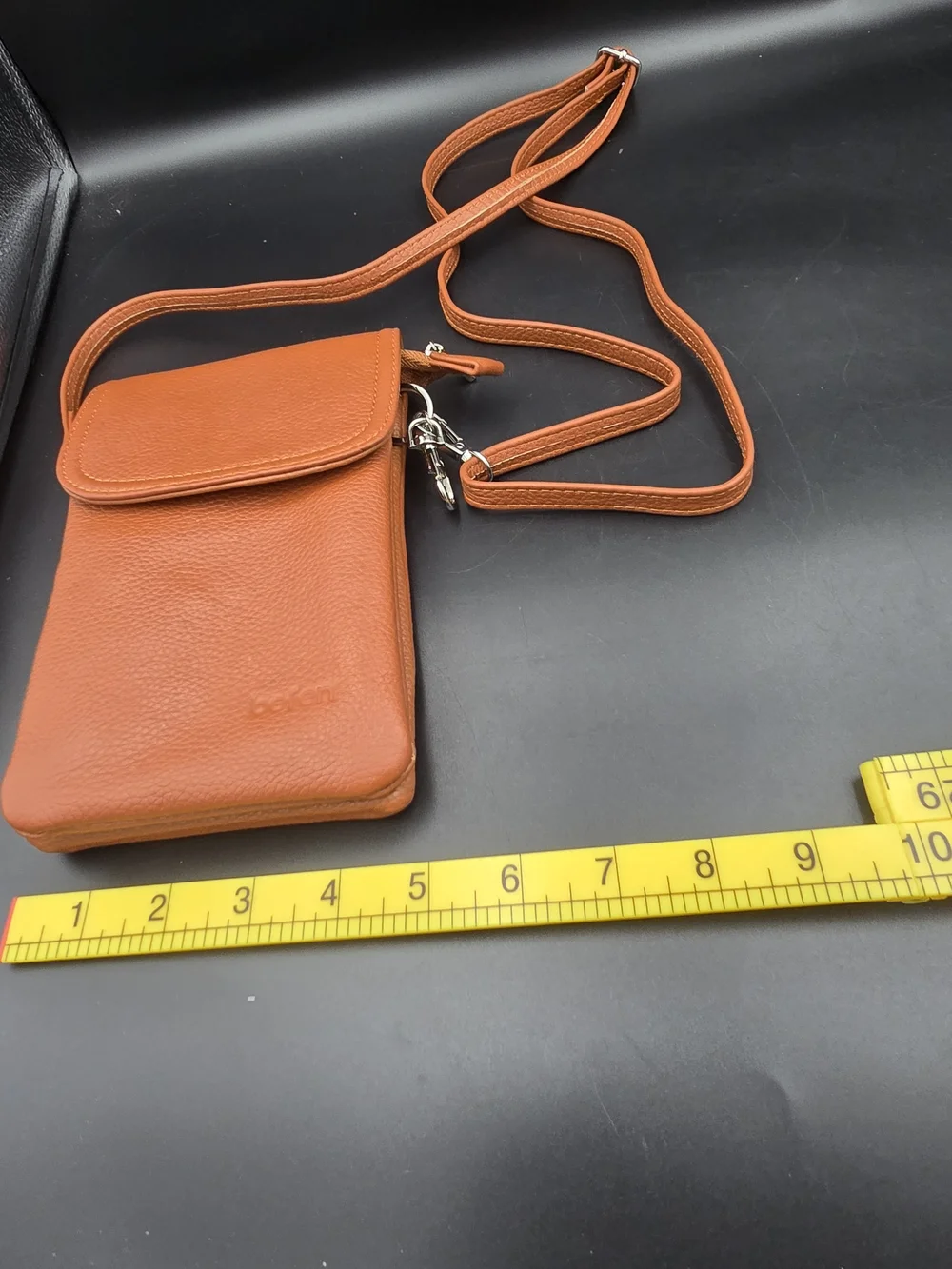 Beijeh Orange Crossbody Phone Bag - Compact Women’s Shoulder Bag